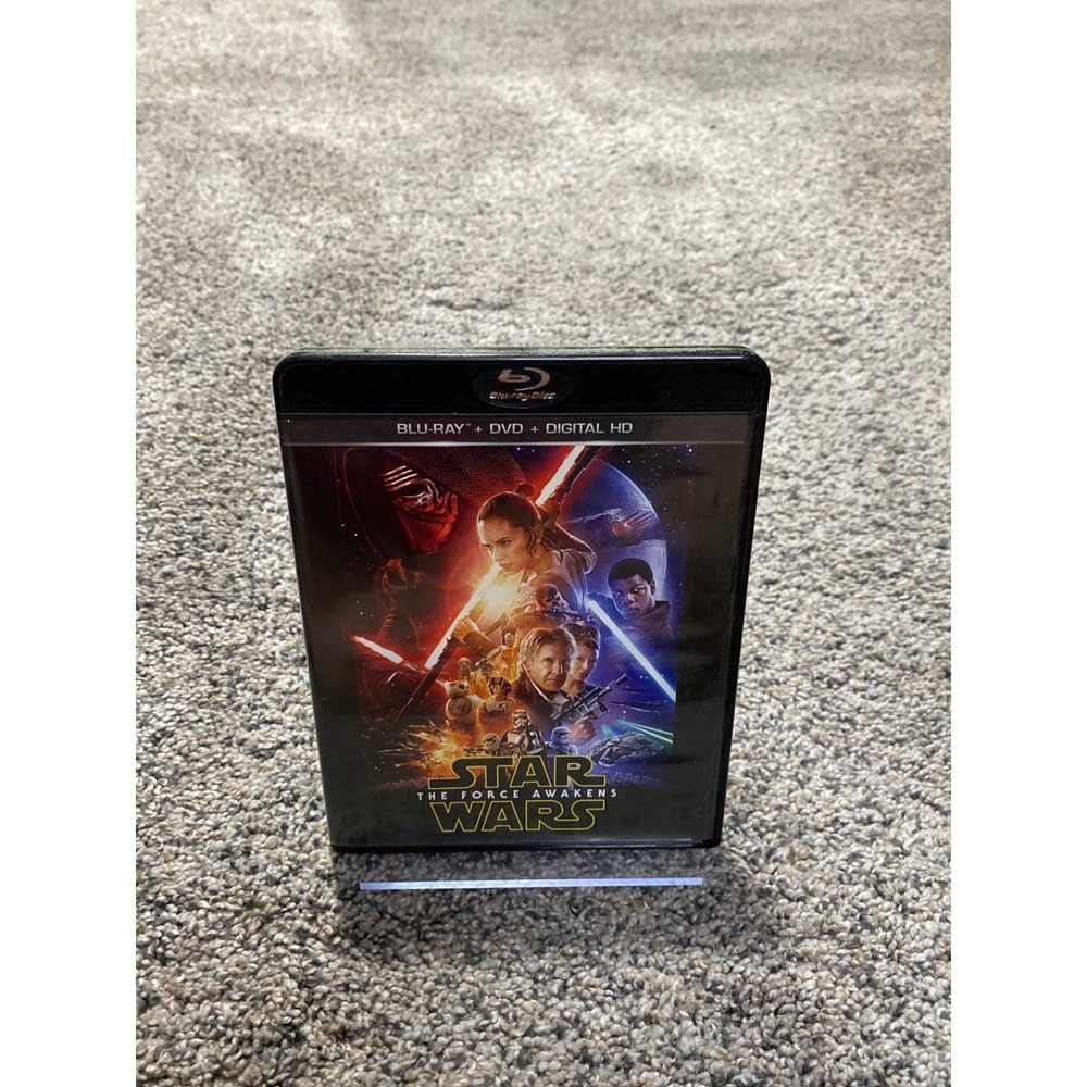 Star Wars The‎ Force Awakens Blu-ray DVD Digital HD Lucasfilm Sci-Fi Movie 2015